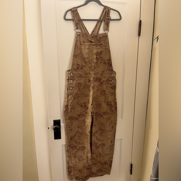 Free People Ziggy Overalls Desert Combo - Picture 4 of 6